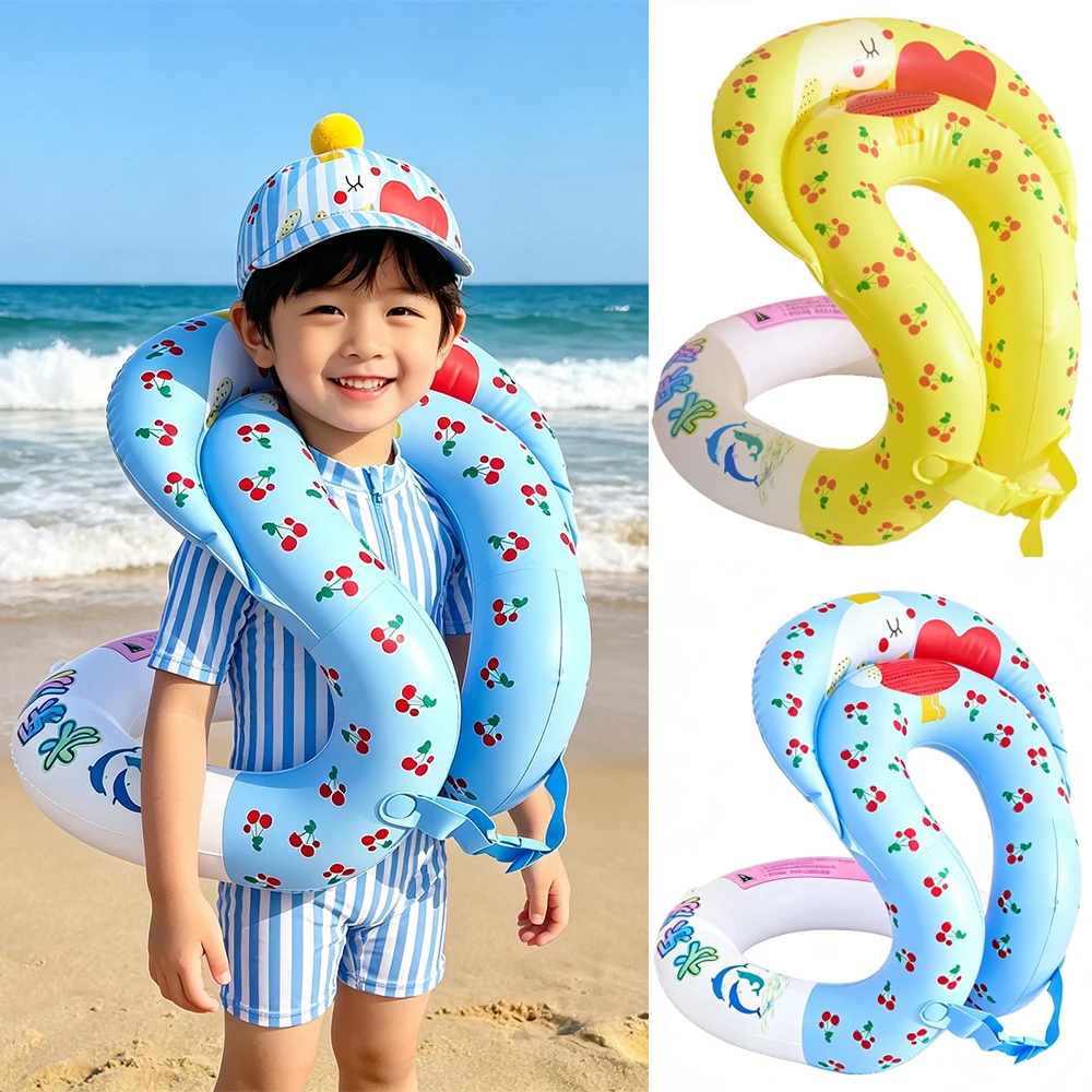 1Pcs Pool Float Swim Ring Inflatable Swimming Vest Swim Tube Swim Accessory Summer Water Sports Swimming Circle Swim  Float ﻿ ﻿