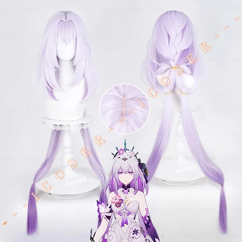 25COSHonkai ستار السكك الحديدية كاستوريس تأثيري حلي شعر مستعار فستان أقراط أغطية الرأس حفلة الهالوين للنساء الفتيات كرنفال لعبة كوس Pr