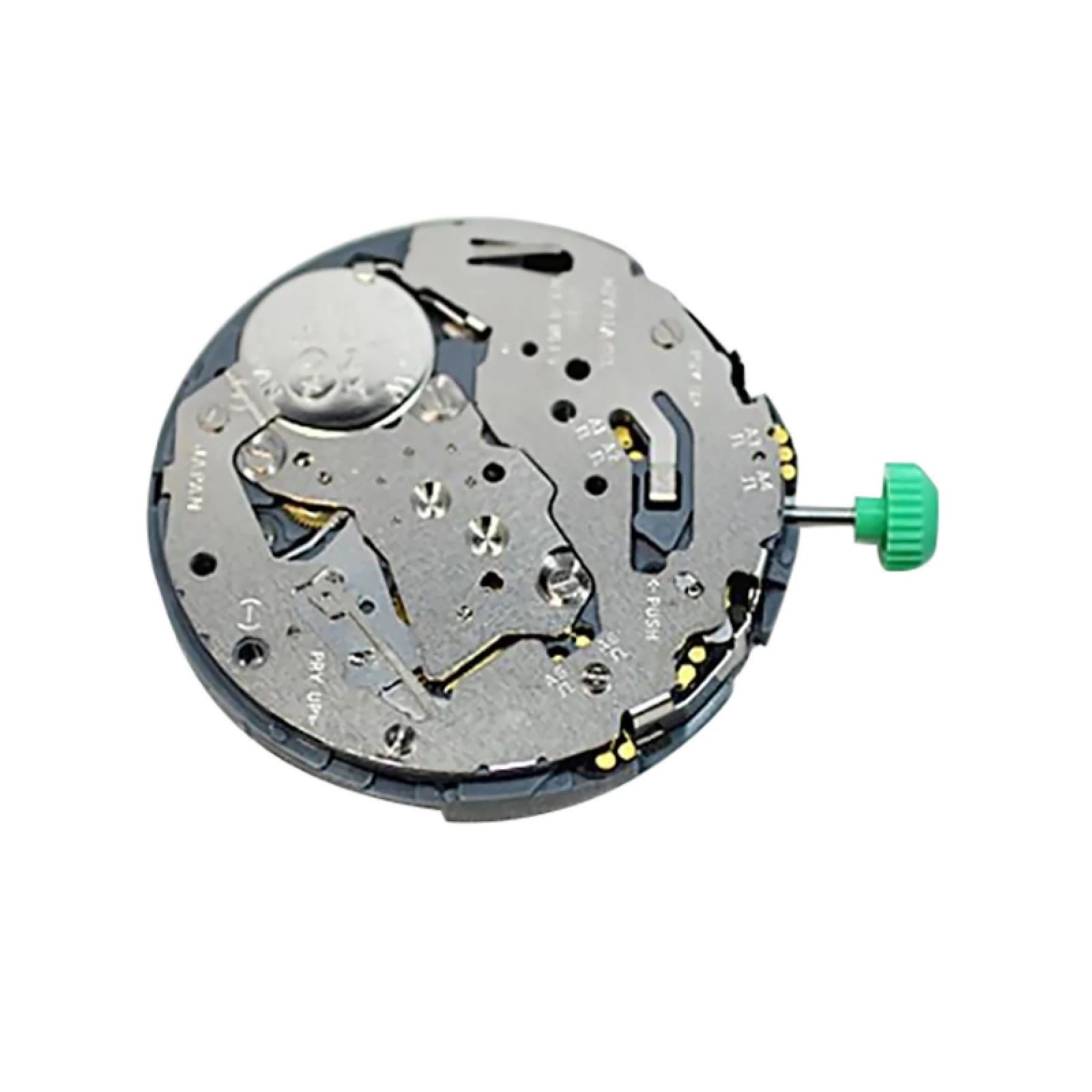 4.13 مللي متر سمك التاريخ في 3 ساعة كوارتز حركة ث/الجذع وبطارية ل ميوتا OS60 حركة كوارتز استبدال الملحقات