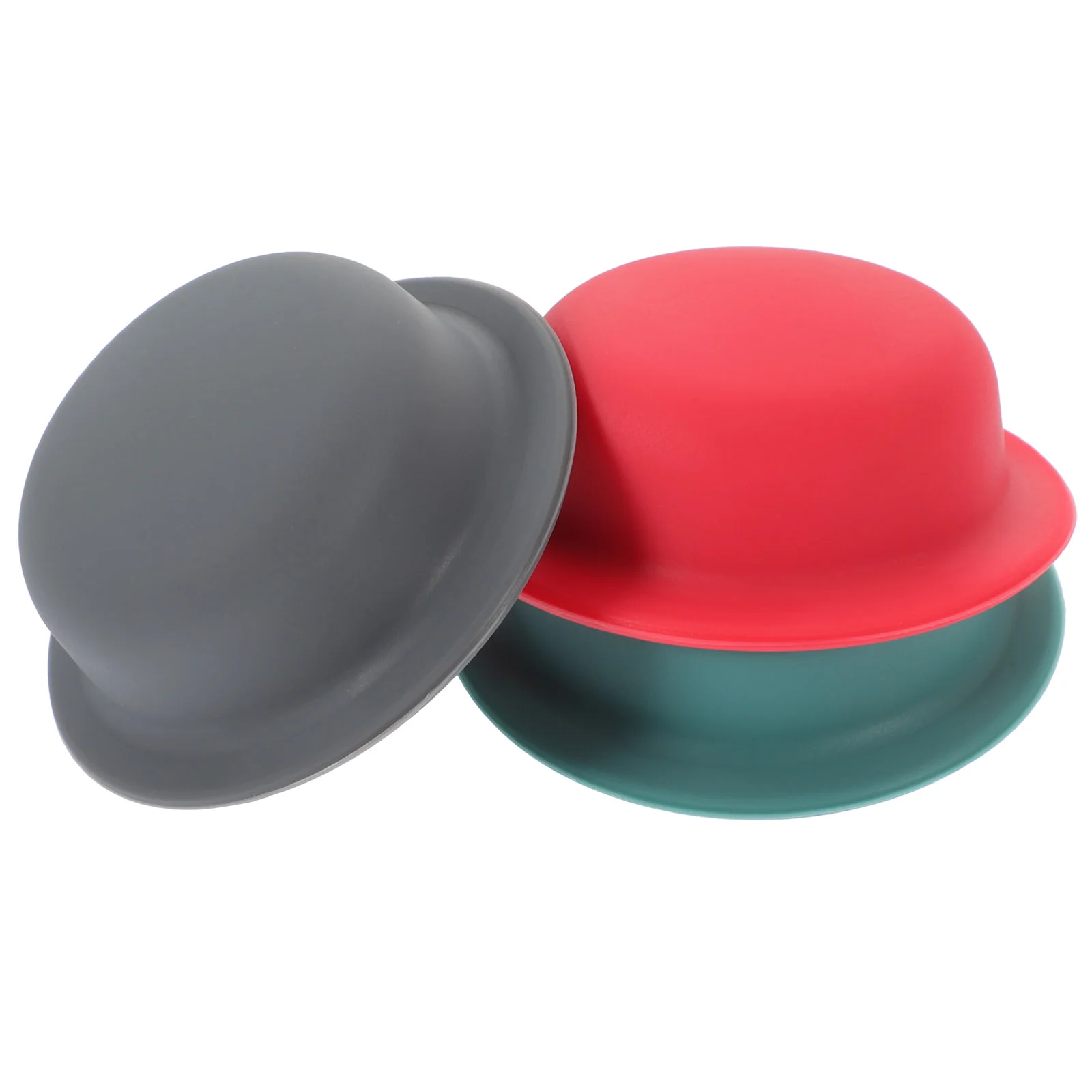 

3 Pcs Silicone Pot Lid Cover Knob Caps Anti-scald Handle Nonslip Can Sleeves Cooking Universal Kitchen Gadget