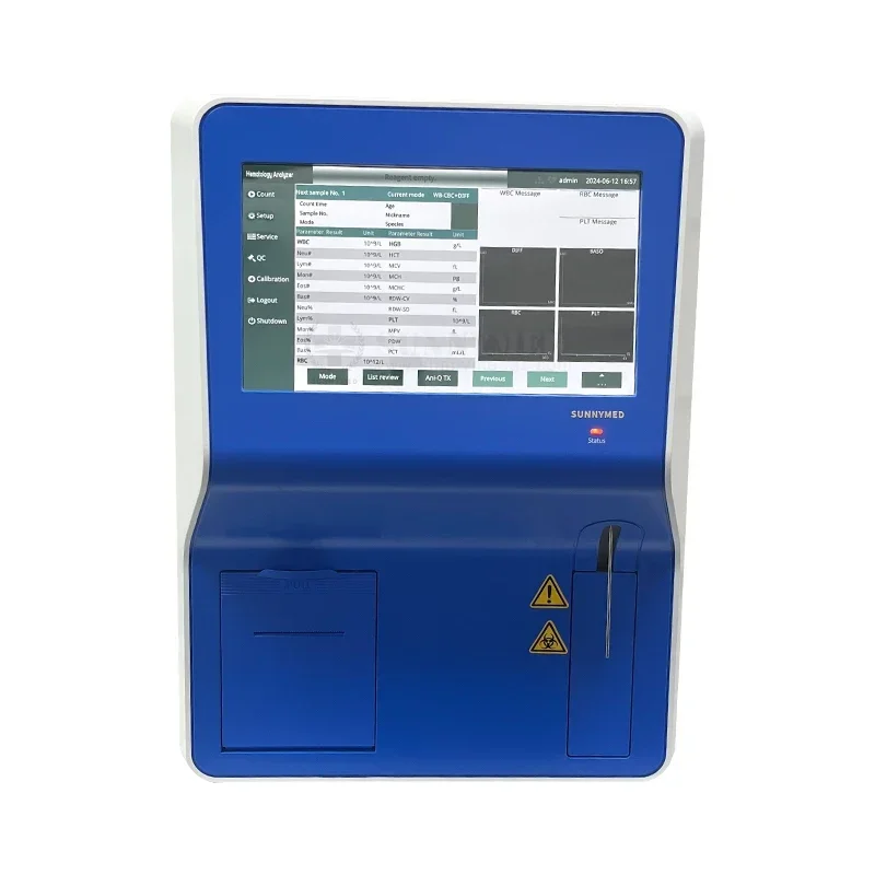 SY-B500_VeT analyzer 3 part open system laboratory 3-part  analyzer cbc machine