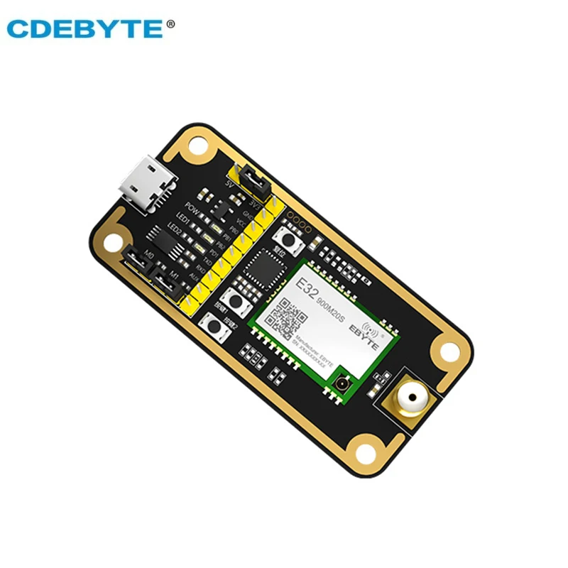 Тестовая плата CDEBYTE E32-400MBL-01 для E32-400M20S, комплект оценки разработки, резервный USB-интерфейс, основное управление MCU STM8L151G4