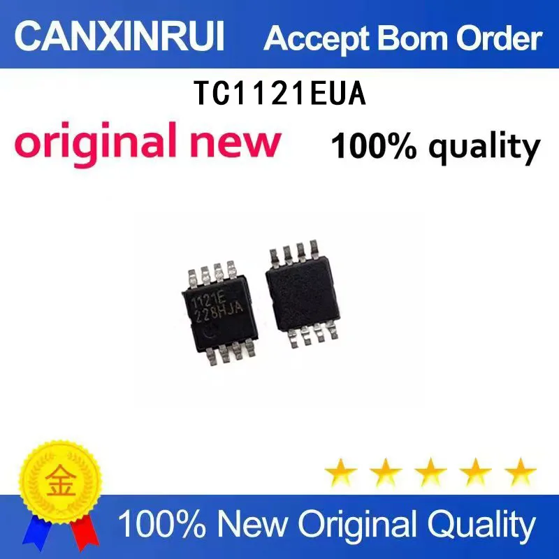 (5-100 pieces)Brand new original TC1121EUA MSOP8 spot chip IC