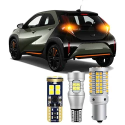 Car LED Bulbs For Toyota Aygo X 2021 2022 2023 2024 Exterior Turn Signal Backup Bulbs Canbus No Error