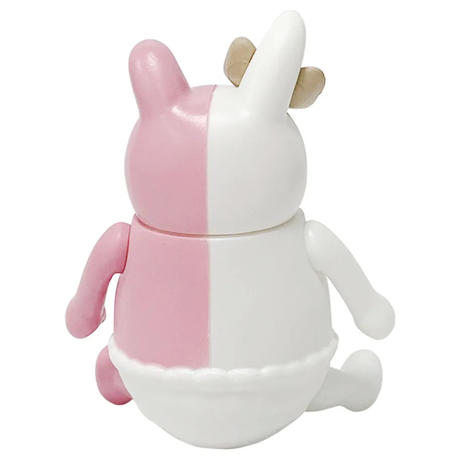 Winter 12cm Pink & White Bear Anime Action Figure PVC Model Toys Anime Christmas Gift for Boys Girls & Kids Collectible Toy