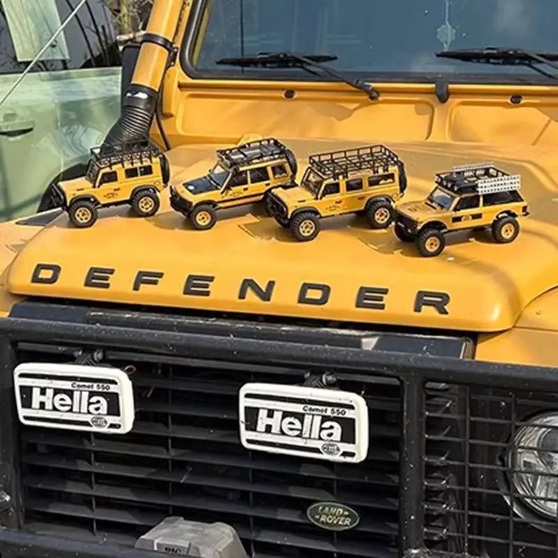Na stanie Fms Fcx24m Camel Trophy 1:24 Symulowany Defender 90/110 Pierwszej Generacji Range Rover i Discovery Crawler Zabawka Prezent