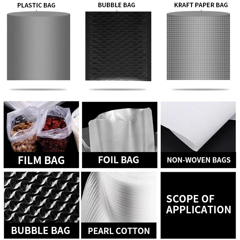 Bancs Électriques, Machine d'Emballage à Pédale 450/600, Film Plastique Continu existent, Sac en Aluminium, Scellant Commercial