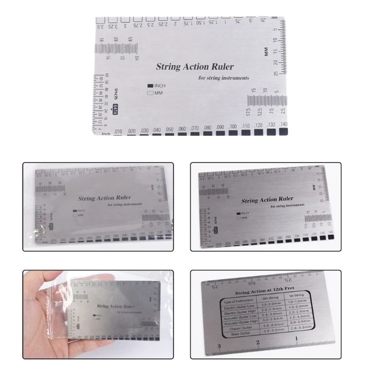 Инструмент для настройки линейки настройки гитарной строки Инструмент для настройки линейки настройки гитарной строки