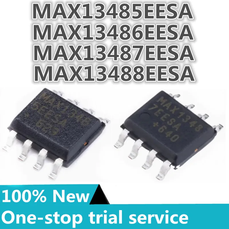 5 قطعة ٪ جديد MAX13485EESA، MAX13487EESA، MAX13486EESA، MAX13488EESA المعبأة SOIC-8 RS-485/RS-422 شريحة إرسال واستقبال ic #1