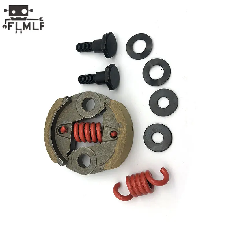 Rc Car 10000 8000 7000 6000 RPM Clutch Shoe/Spring Set of Replacement 23cc~71cc Engine for 1/5 Hpi Rofun Baja LT FG GoPed Redcat