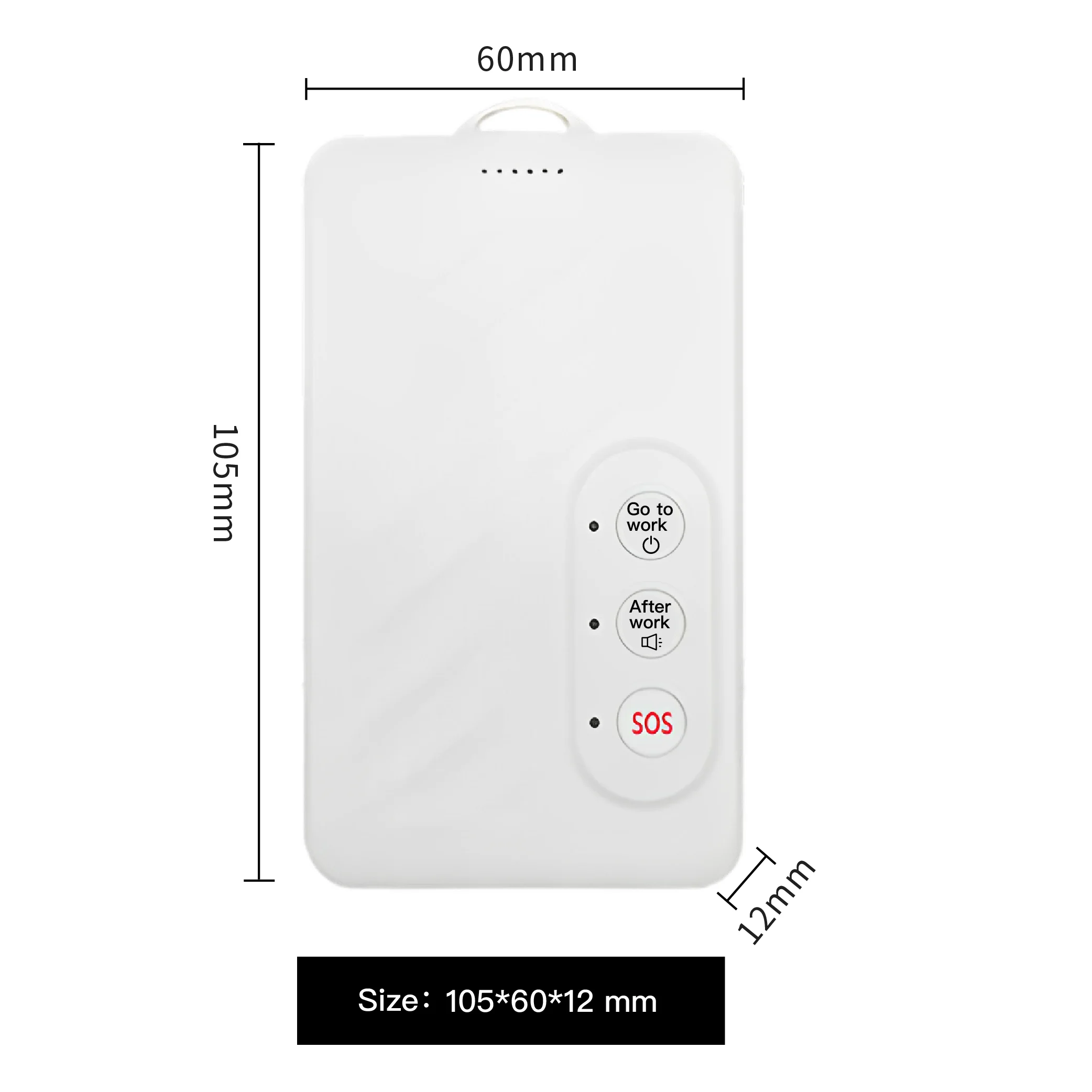 Zoobii M8 جهاز تعقب GPS لاسلكي لكبار السن الأطفال في الوقت الحقيقي لتحديد المواقع SOS محدد المكتب الشخصي/بطاقة الهوية المدرسية لتحديد المواقع المقتفي