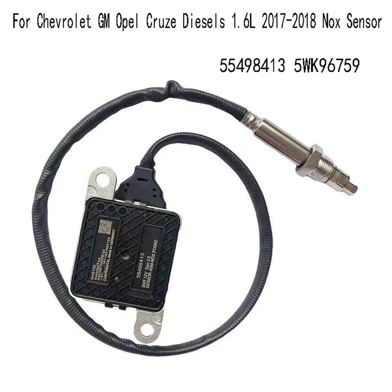 

Nitrogen Oxygen Sensor Parts For Chevrolet GM Opel Cruze Diesels 1.6L 2017-2018 Nox Sensor 55498413 5WK96759