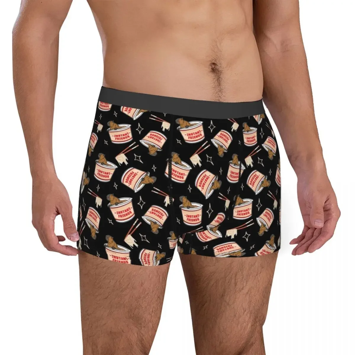 Men Happy Capybara Friends Boxer Briefs Shorts Panties Soft Underwear Animal Lover Male Humor Underpants