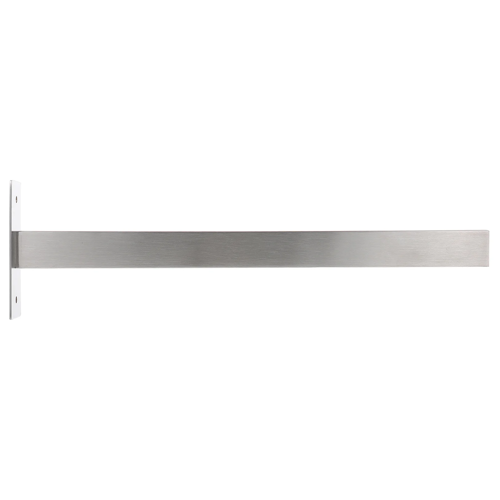 

1 Set Punch-Free Stainless Steel -Mounted Storage Holder Double Bar No Drilling Bathroom Accessory Durable Towel Hanger