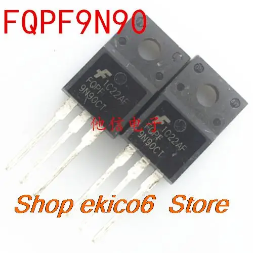 5pieces Original stock FQPF9N90 FQPF9N90CT  FQPF9N90C