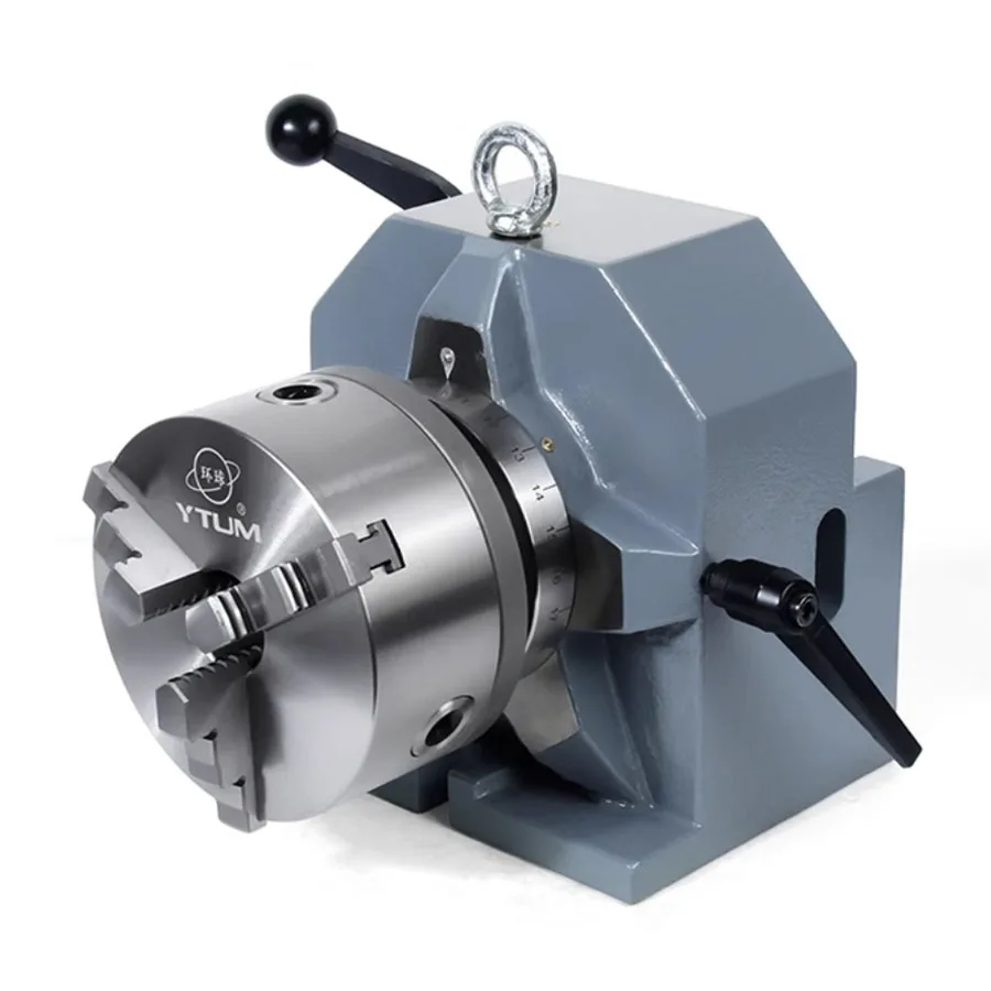Quick equal division head vertical and horizontal dual-use drilling machine milling machine drawing circular rotary worktable