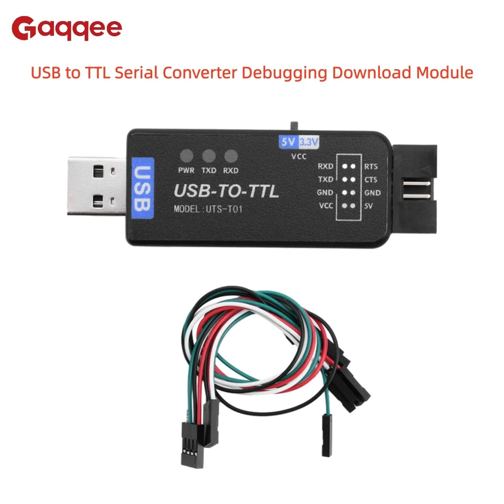 USB to TTL Serial Converter Debugging Download Module CH343G Chip USB/USB-TYPE-C Interface