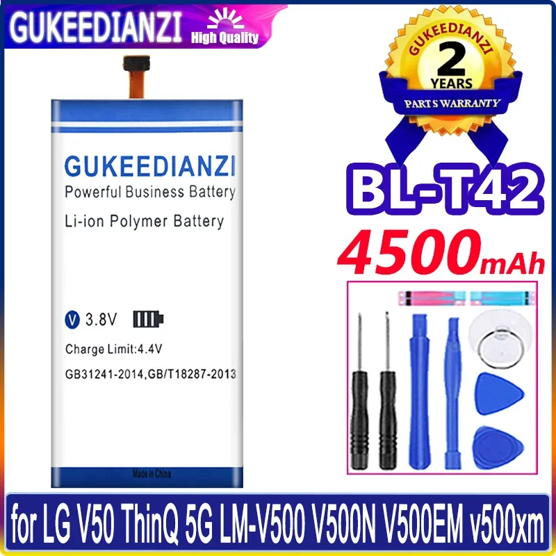 

Новый BL-T42 для LG V50 ThinQ 5G V50ThinQ BL T42 LM-V500 V500N V500EM V500xm 4500 мАч Высококачественный аккумулятор