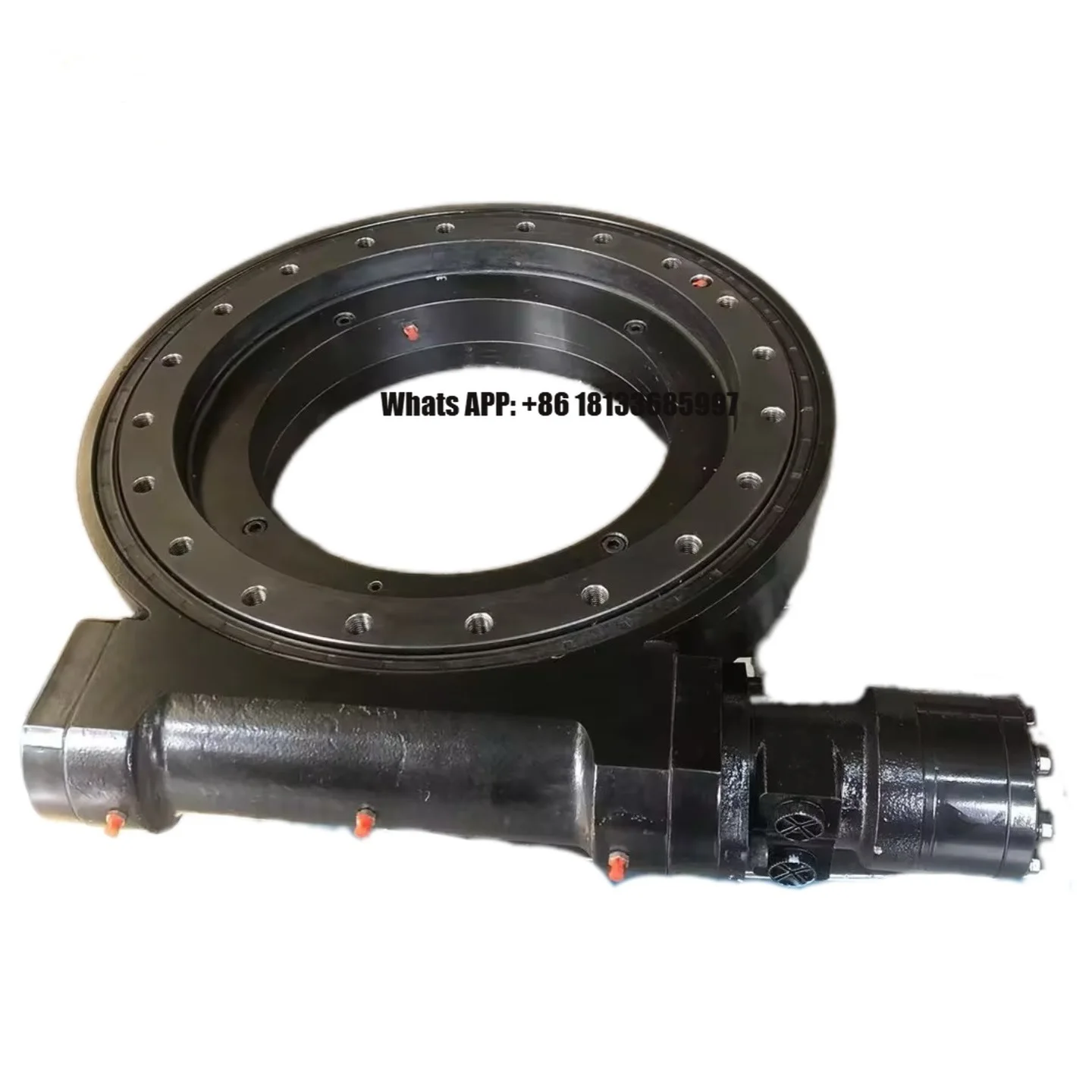 WEB14 Heavy Load Single Axis Worm Gear IP65 Slewing Drive for Boom Crane Solar Related Product