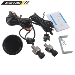 2inch 52mm Dual display Air Suspension Gauge Air Ride Air Pressure Gauge PSI With 2pcs 1/8NPT sensors