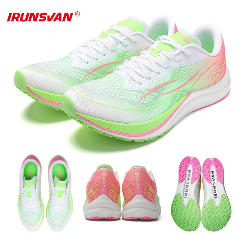 Ironsvan palma completa náilon placa de carbono 2025 trilha tênis de corrida masculino alta qualidade materiais ecológicos respirável bounce-back amortecimento