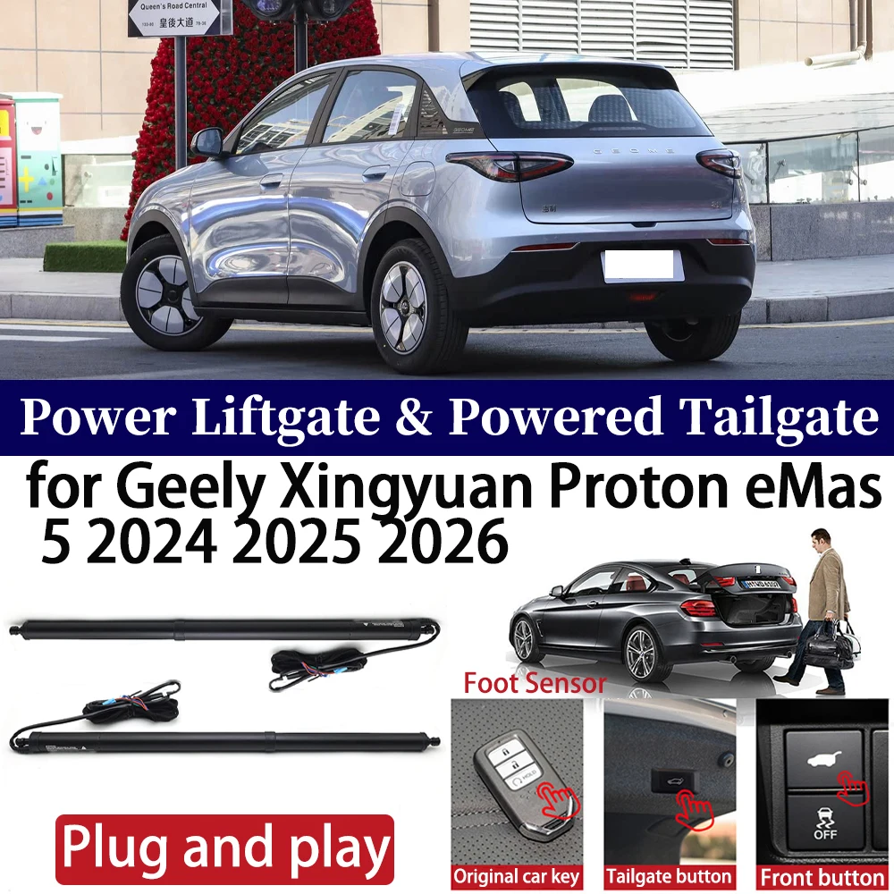 

for Geely Xingyuan Proton eMas 5 2024 2025 2026 Car Auto Power Electric Tailgate Liftgate Trunk Closer System Boot Lift Motor