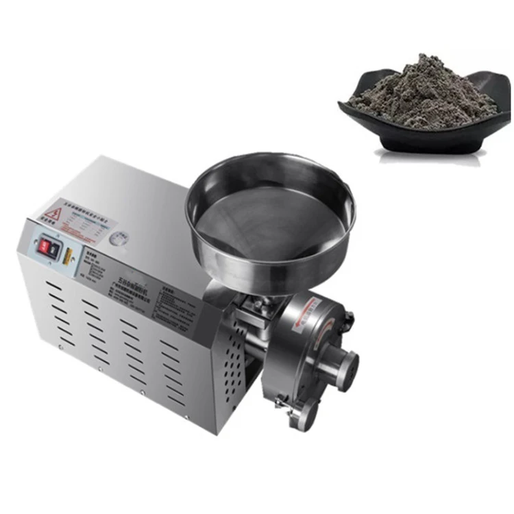 Moedor de sabor elétrico comercial moinho de grãos secos/moedor de farinha de milho
