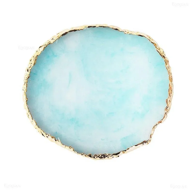 Resin Stone Gel Nail Polish Palette False Nails Drawing Nail Color Palette Nail Art Color Display Manicure Fingernails Tool