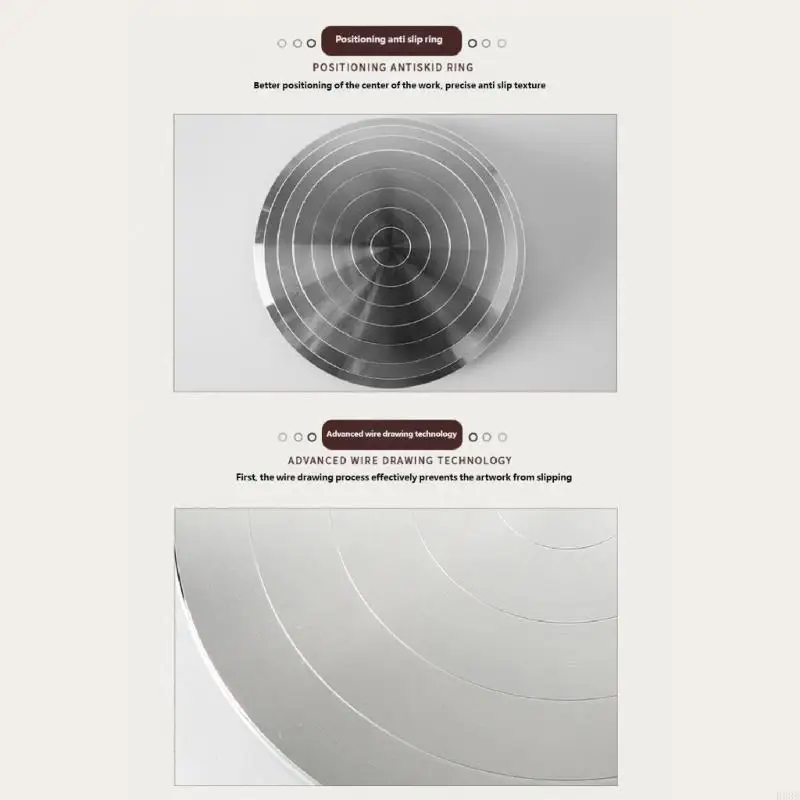 

Гончарный круг из алюминиевого сплава, глиняный поворотный стол, скульптурное колесо для художника-любителя, гончарное дело,