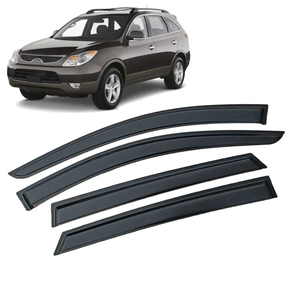 Window Visor for Hyundai VERACRUZ CN 2007 2008 2009 2010 2011 2012 2013 2014 2015 Wind Deflectors Rain Guards Door Visor Vent