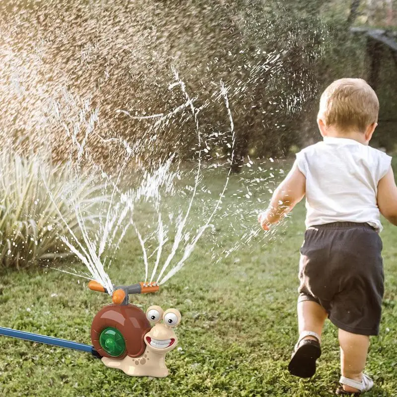 Children's Water Spray Snail Sprinkler Playing Water Game Outdoor Toys For Kids Super Summer Holiday Beach Toys Party Games