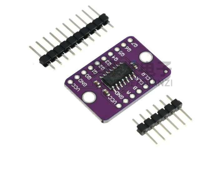 8-bit Shift Register Module Development Board MCU-164 SN74HC164D