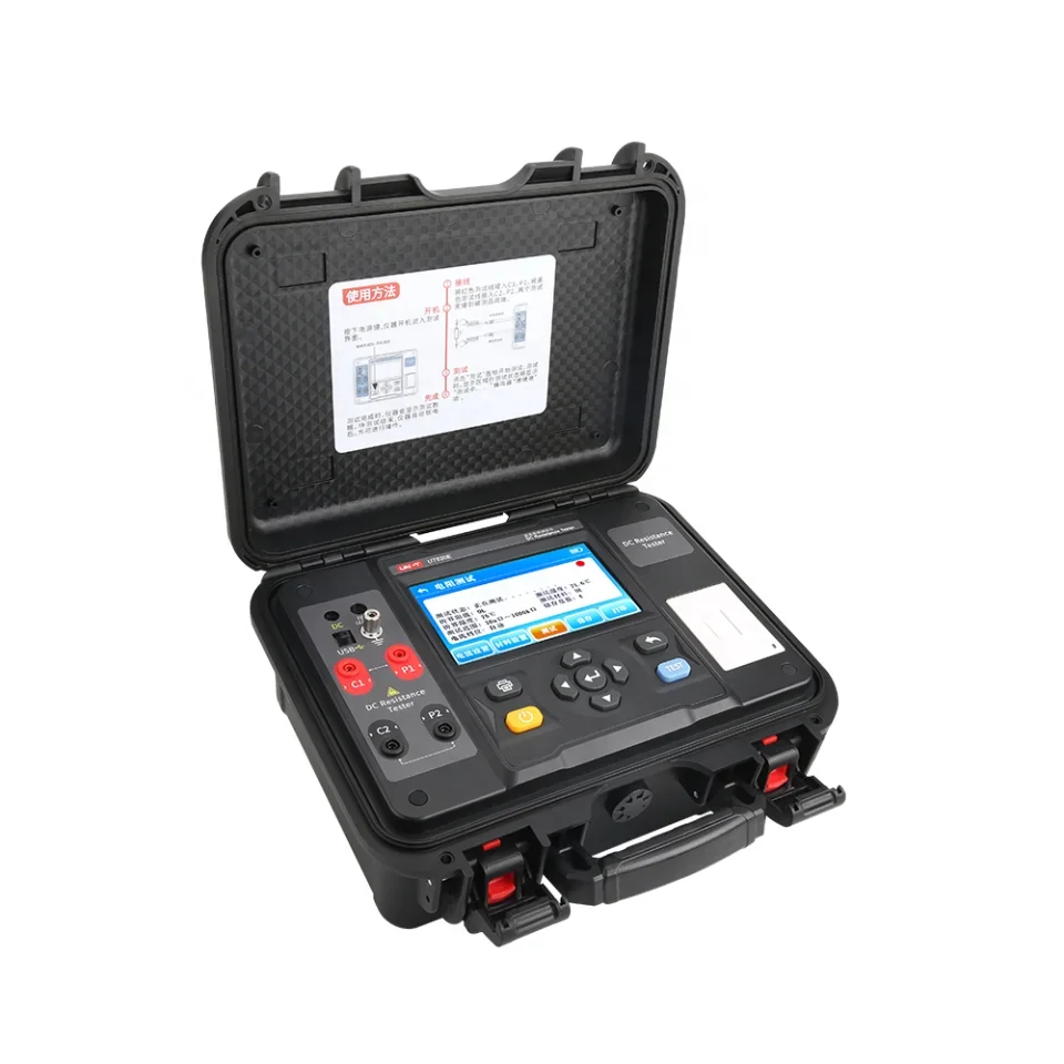 Automatic Portable test Equipment Transformer DC Winding DC Meter DC Resistance Tester