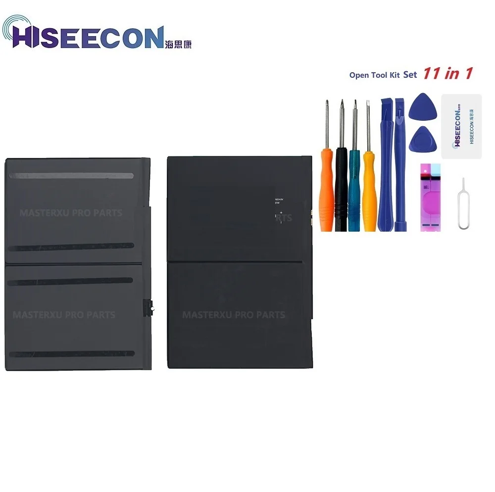 Hiseecon Battery for iPad Pro 11 Battery Pro Air4 G1 A2288 A1389 A1484 A2369 10.5 12.9 Cobalt Cell Capacity Original Replacement