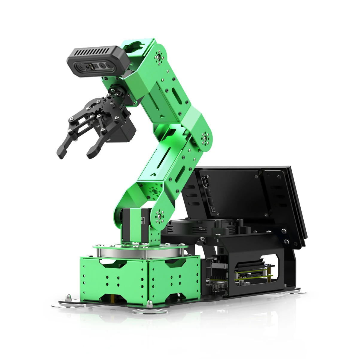 

Hiwonder JetArm ROS1/ROS2 3D Vision Multimodal AI Model (ChatGPT) AI Voice Interaction Vision Recognition Jetson Robot Arm