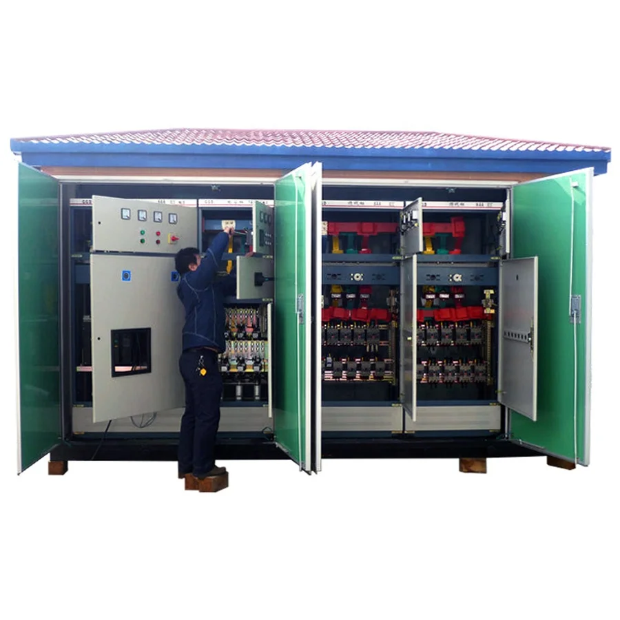 UL/cUL Box Transformer Substation/E-house/Prefabricated Customized Indoor Use Delivered Quickly 0-35kV Rated Voltage