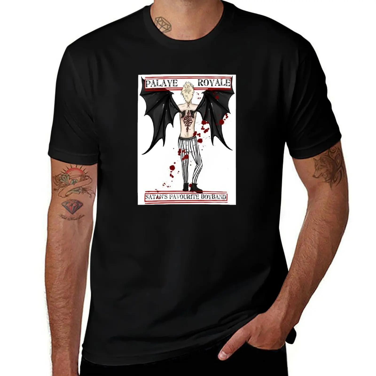 

Palaye royale Satan’s favourite boy band T-Shirt Breathable Workout Short Sleeve Top