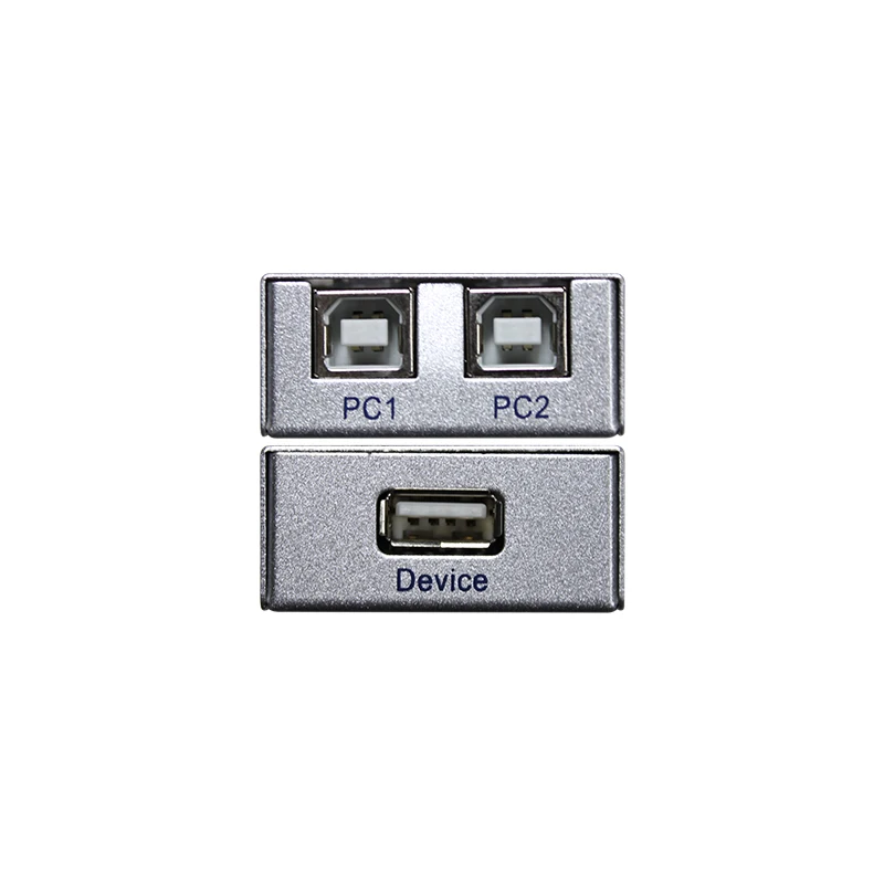 AMS-S2P1-J USB2.0 Printer Switch Switcher Sharing Device 2 in 1 out Printer Adapter For PC Laptop 2 in 1 Printer Converter