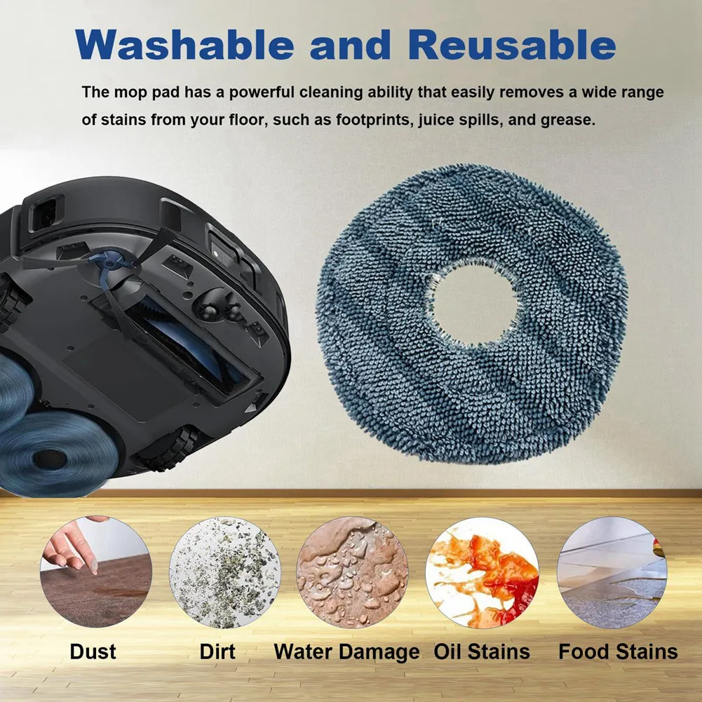 

~Durable 18-Piece Replacement Parts Kit For Eufy X10 Pro Omni Vacuum Cleaner, Including Main Brush, Side Brushes, Filters Etc.