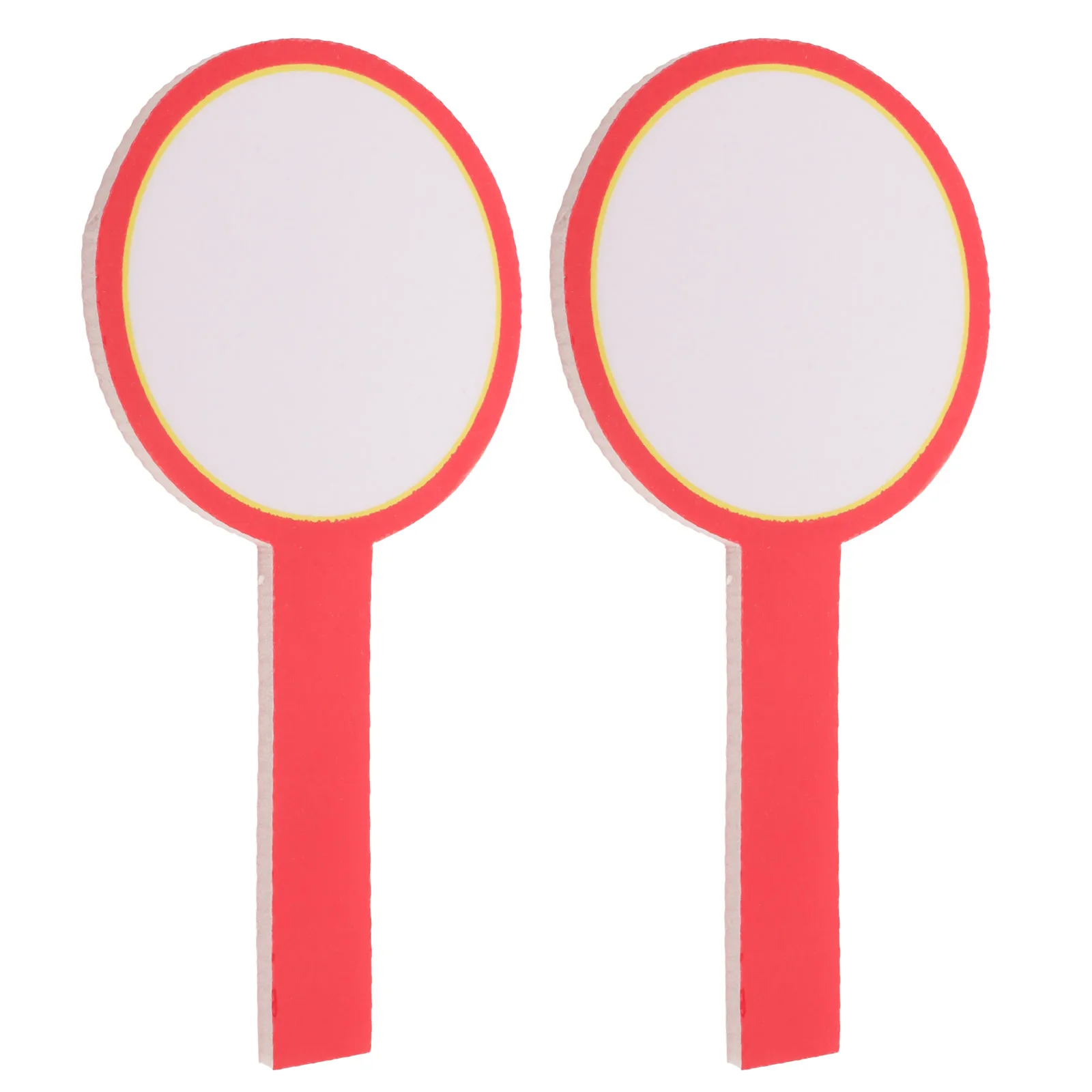 

4pcs Double-Sided Erasable Scoreboards Lightweight Portable Handheld Whiteboards For Sports Competitions Judges Referees Score