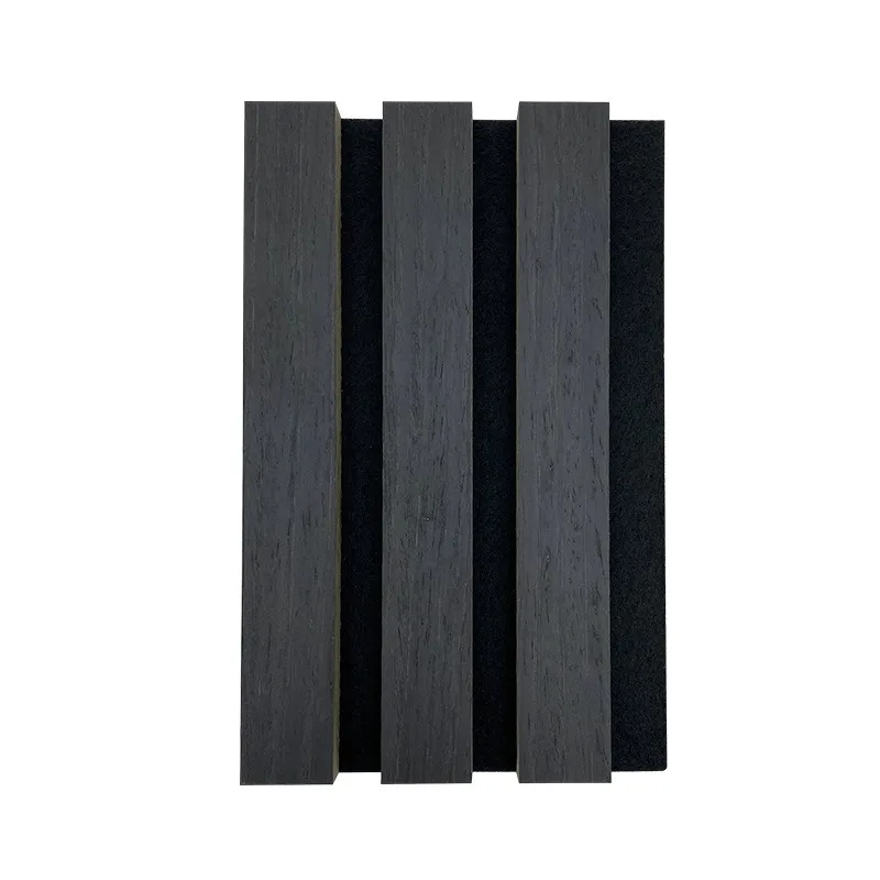 Polyester fiber wood grille sound-absorbing board, background wall sound insulation board