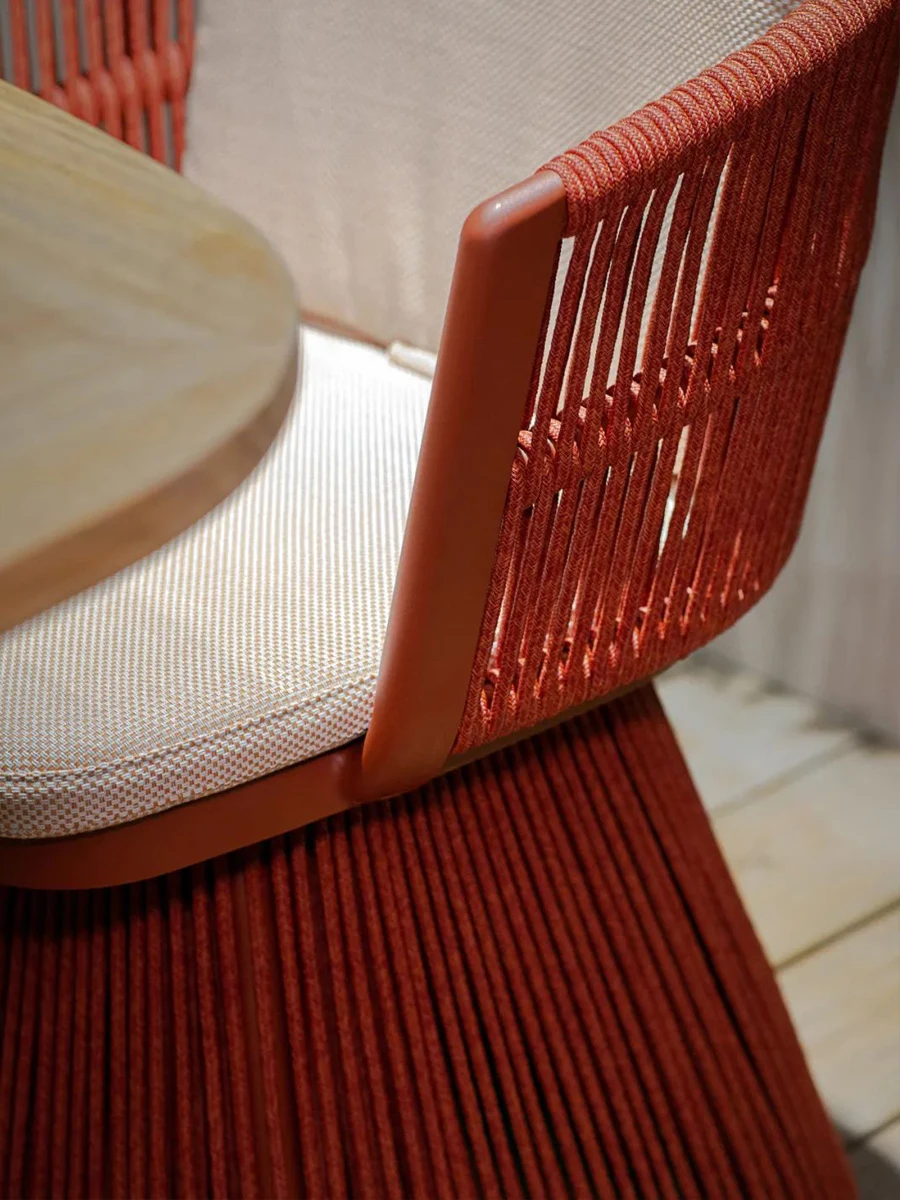Outdoor tables and chairs, rotatable single chair, balcony three-piece set
