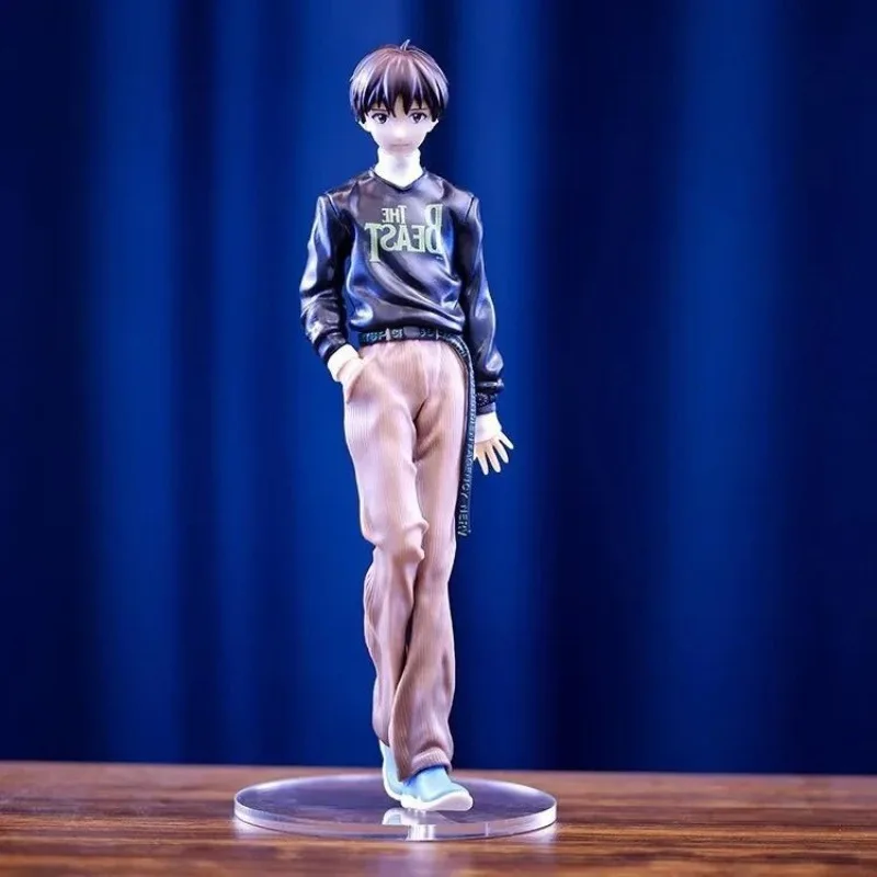 Evangelion eva nagisa kaori shinji animação figura modelo periférico desktop personalidade criativa na moda ornamentos decoração