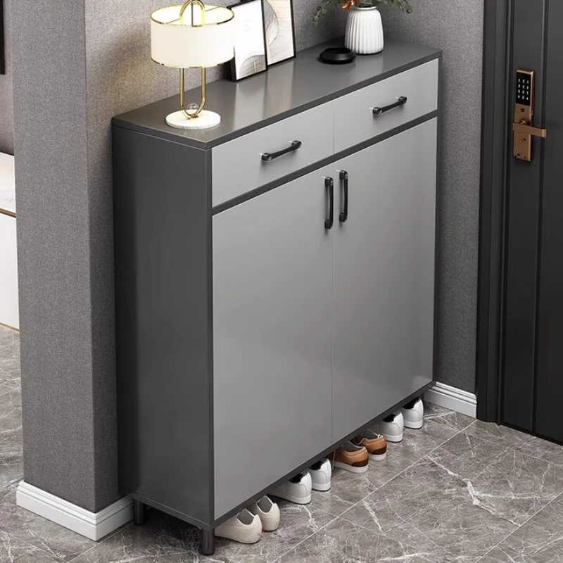 

Metal Strong Shoe Cabinet Modern Drawer Design Storage Tall Shoe Cabinet Metal Space Saving Szafka Na Buty Furniture For Home
