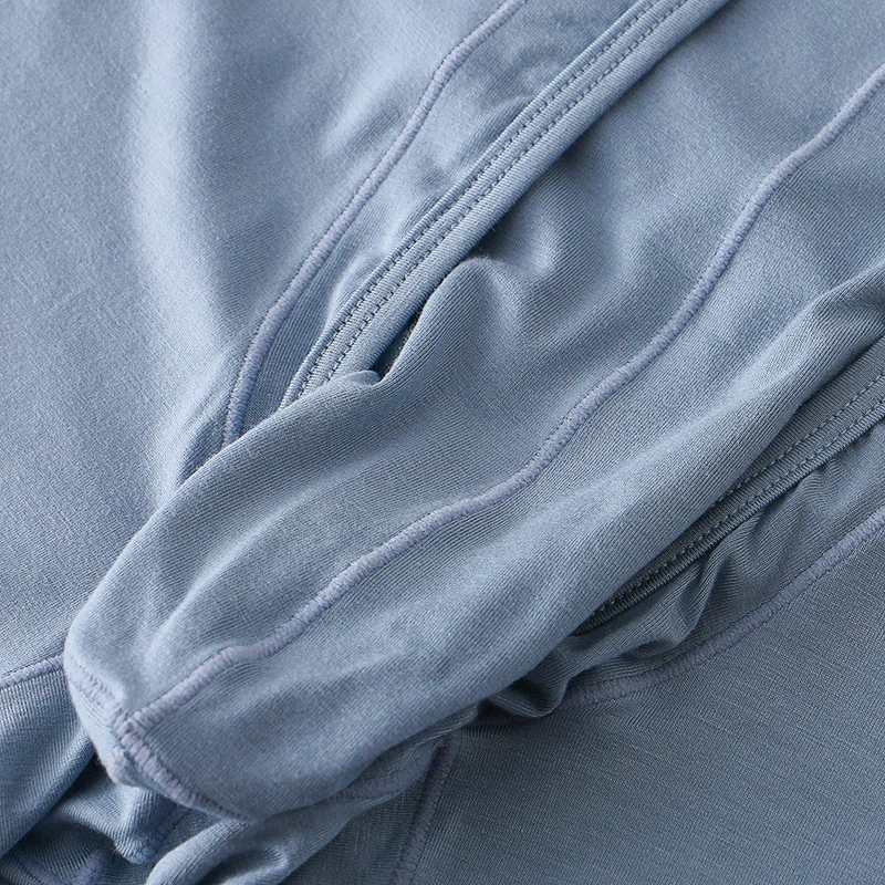 Мужское нижнее белье Wangjiang, длинные шорты-боксеры, большая сумка, разделительные пули, дышащие спортивные трусы, Ropa Interior Deportiva