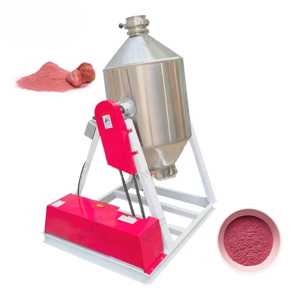 Mieszalnik dwukołowy ze stali nierdzewnej 15-100 kg do mąki, przypraw, dodatków i mieszania przypraw, maszyna do mieszania proszków.