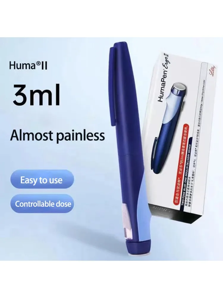 Portable Lilly Huma lancing Pen Ergo 2 syringe InsulinBeauty health 3ML Borosilicate Glass Individual Packaging Cassette Bottle