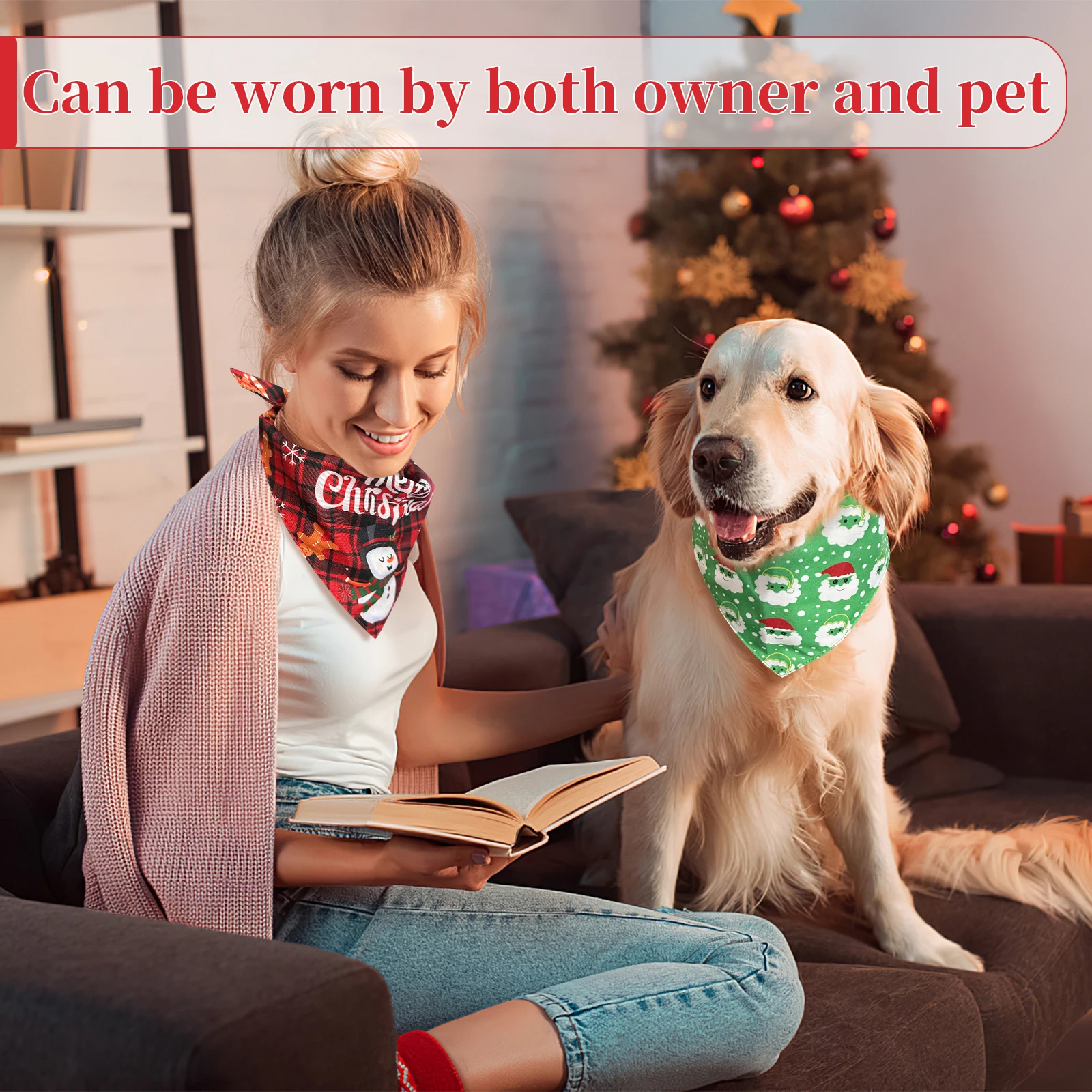 2 Adet Köpekler ve Kediler içi - Dog Bandana Scarf incelemesi ve fiyatı
