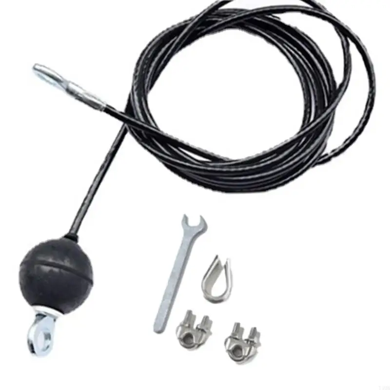 

Pulley Cable Steel Wire Rope Cord Fitness Pulley System Replacement Gym Cable T4MB