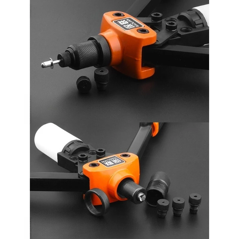 Hand rivet gun household rivet gun